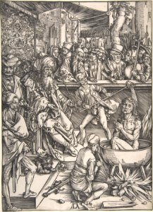 The Martyrdom of Saint John, from The Apocalypse MET DP807630
