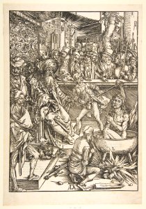 The Martyrdom of Saint John, from The Apocalypse, Latin Edition 1511 MET DP816136