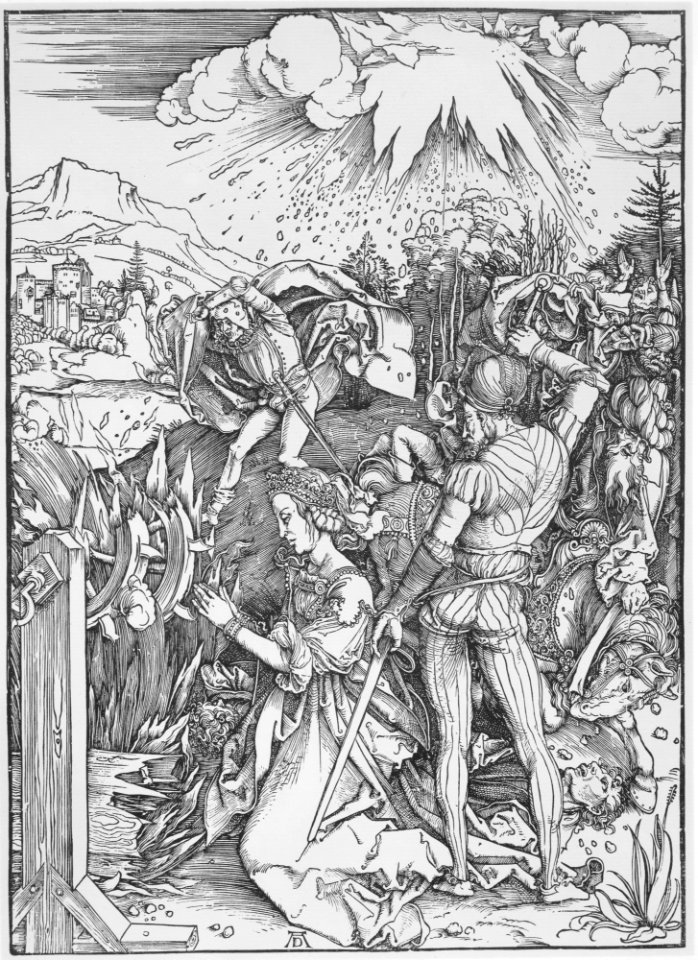 The Martyrdom of Saint Catherine of Alexandria MET MM125