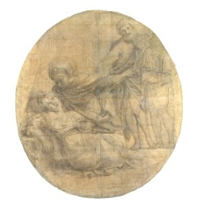 The Martyrdom of Saint Cecilia (Cartoon for a Fresco) MET DP124701