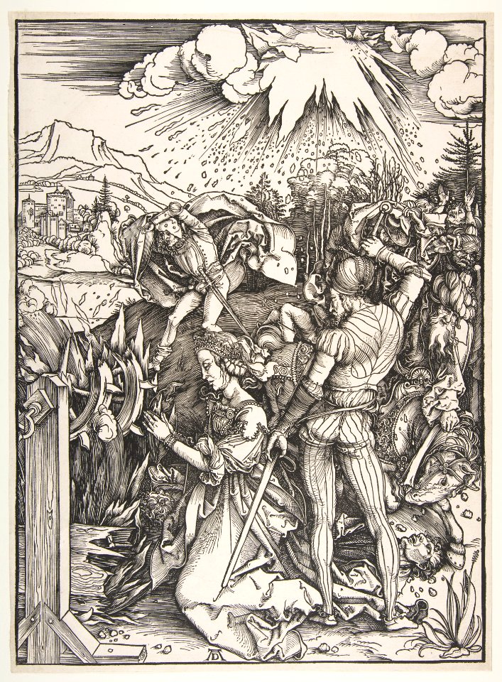 The Martyrdom of Saint Catherine of Alexandria MET DP816941