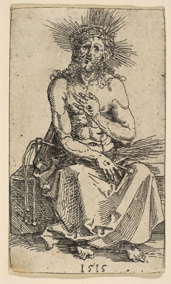 The Man of Sorrows Seated MET DP815771