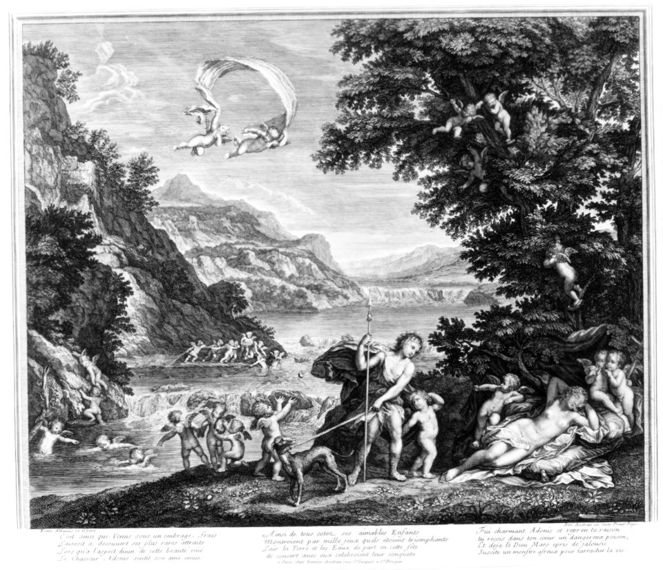 The Loves of Venus and Adonis MET 269545