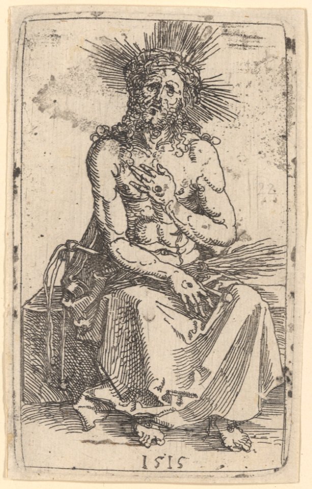 The Man of Sorrows Seated MET DP223665
