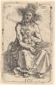 The Man of Sorrows Seated MET DP223665