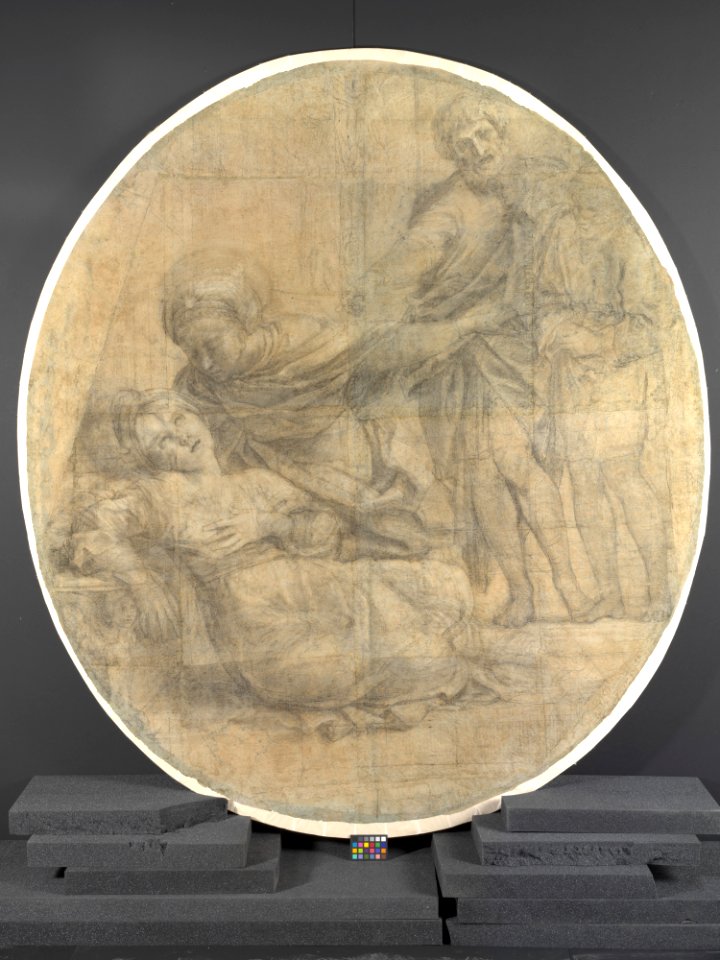 The Martyrdom of Saint Cecilia (Cartoon for a Fresco) MET DP124700