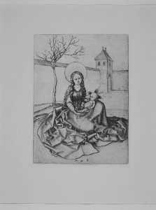 The Madonna and Child in the Courtyard MET MM4153