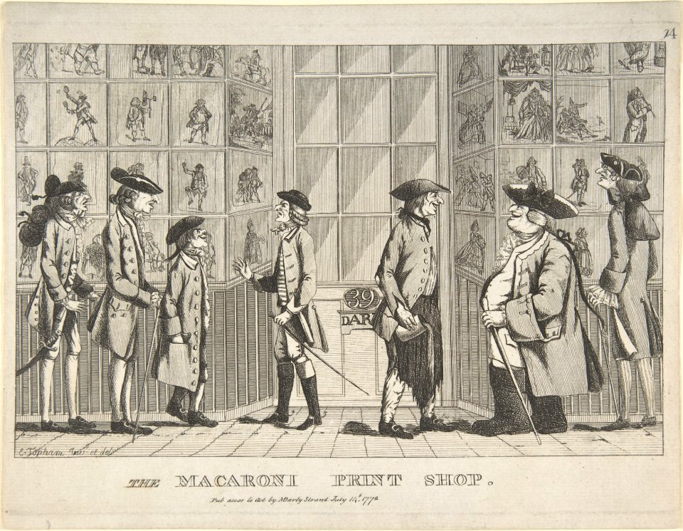 The Macaroni Print Shop MET DP808262