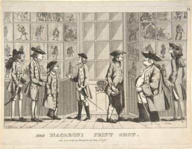 The Macaroni Print Shop MET DP808262