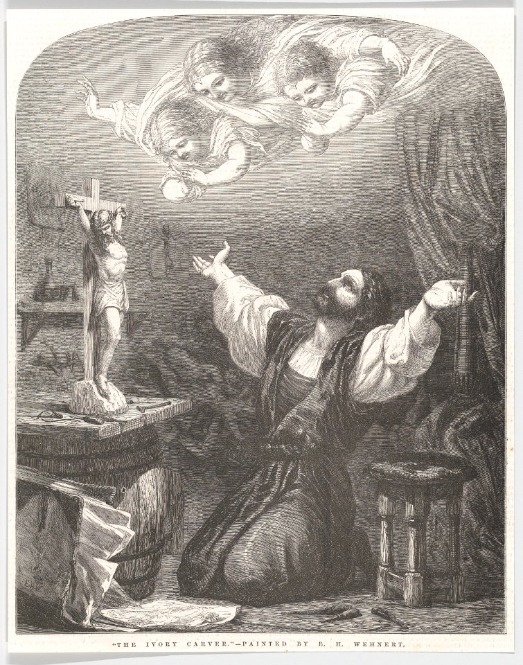 The Ivory Carver, from the "Illustrated London News" MET DP861613