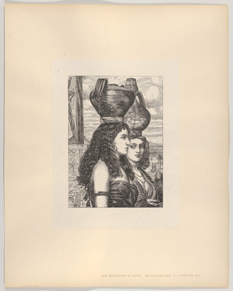 The Israelites in Egypt–Water Carriers (Dalziels' Bible Gallery) MET DP835878
