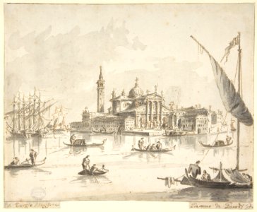 The Island of San Giorgio Maggiore, Venice MET DP810099