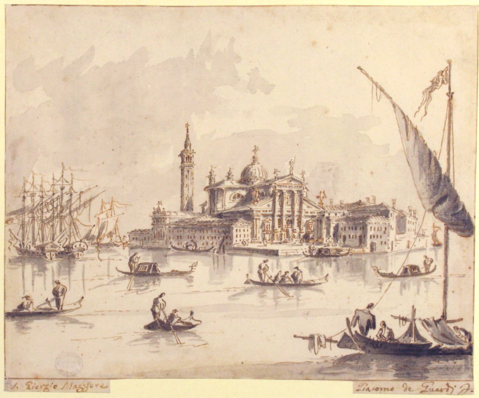 The Island of San Giorgio Maggiore, Venice MET 1975.131.32