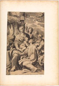 The Madonna and Child Attended by Saints MET DP269691