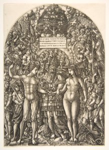 The Marriage of Adam and Eve, from The Apocalypse MET DP815672