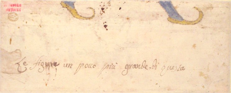 The Island of Anconetta (recto); Two Feet Wearing Pointed Shoes (verso) MET 37.165.84 VERSO