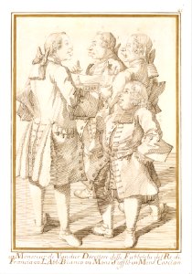 The Marquis de Vandières, Abbé Jean-Bernard Le Blanc, Germain Soufflot, and Charles-Nicolas Cochin, the Younger MET DT10921