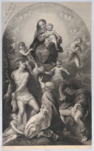 The Madonna of Saint Sebastian, with the Virgin and Child, Met DP885698