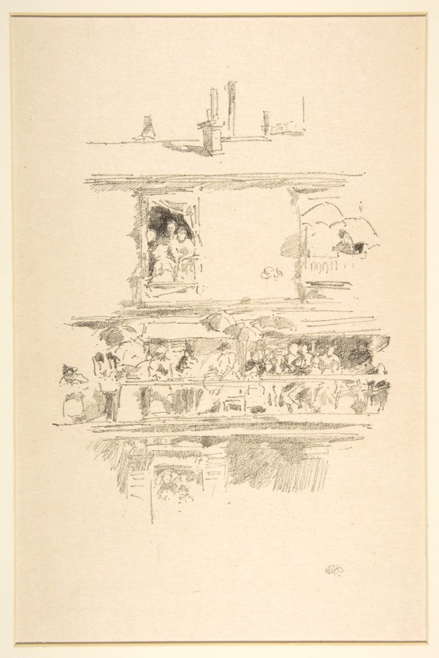 The Long Balcony (Paris Windows, The Long Balcony) MET DP813908