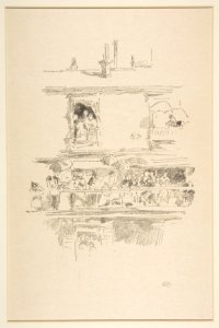 The Long Balcony (Paris Windows, The Long Balcony) MET DP813908