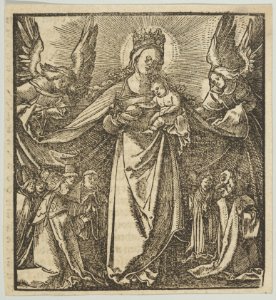 The Madonna of Mercy, from Hymmelwagen auff dem, wer wol lebt... MET DP849946