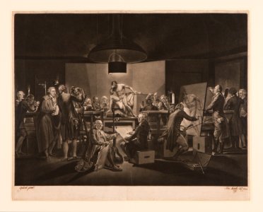 The Life Class of the Vienna Academy MET DP-1390-001