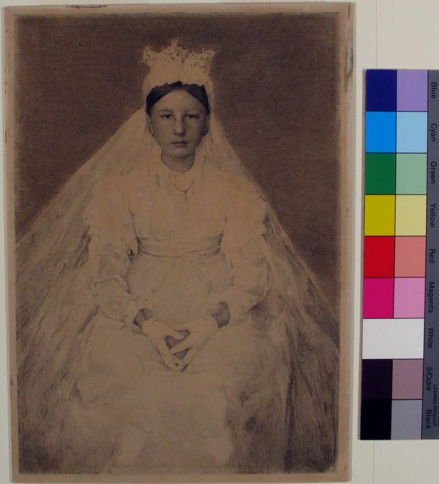 The Little Communicant (La petite communiante) MET 1987.306