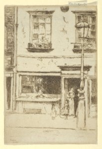 The Little Fish Shop, Chelsea Embankment MET DP843937