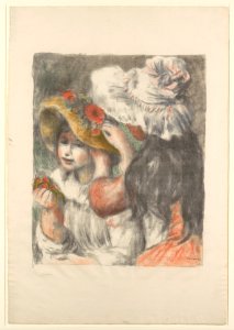 The Hat Pinned with Flowers (Le Chapeau Épinglé) MET DP236717