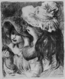The Hat Pinned with Flowers (Le Chapeau Épinglé) MET MM7876