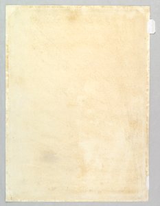 The Harbour of Copenhagen from the Esplanade between Langelinie and Toldboden; verso- Sketch of a Standing Man MET DP819948