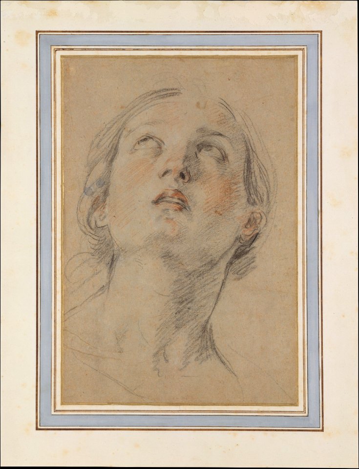 The Head of a Woman Looking Up (Judith). MET DT6864