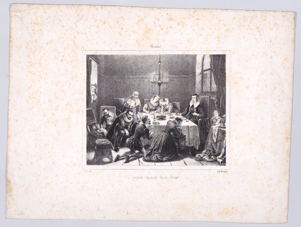The last meal of Mary, Queen of Scots Met DP890138