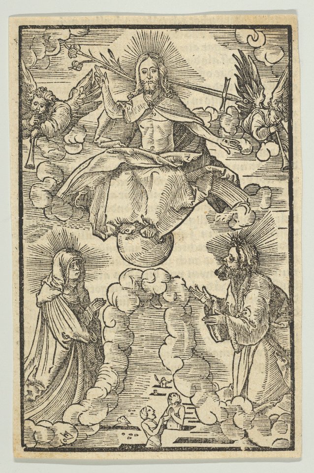 The Last Judgment, from Hymmelwagen auff dem, wer wol lebt... MET DP850234