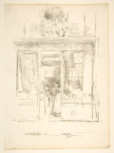 The Laundress- "La Blanchisseuse de la Place Dauphine" MET DP813924
