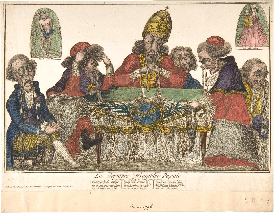 The Last Papal Assembly (La dernière assemblée papale) MET DP808890