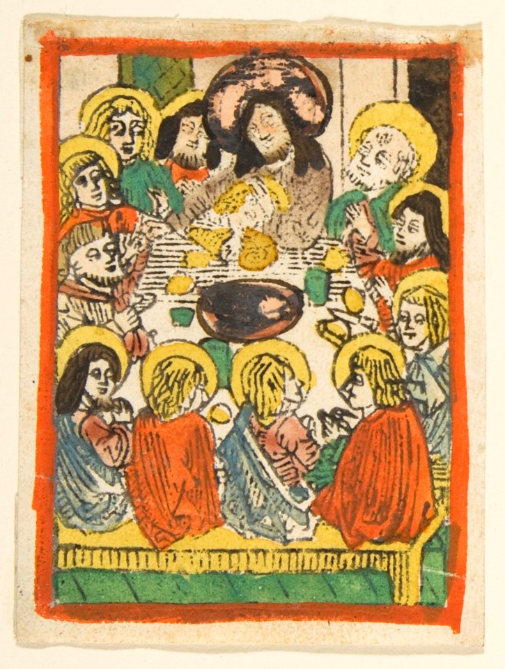The Last Supper (Schr. 176a) MET DP813487