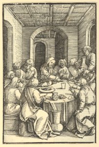 The Last Supper, from Speculum passionis domini nostri Ihesu Christi MET DP848958