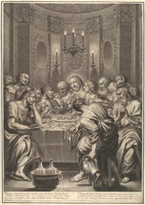 The Last Supper, from The Passion of Christ, plate 5 MET DP835975