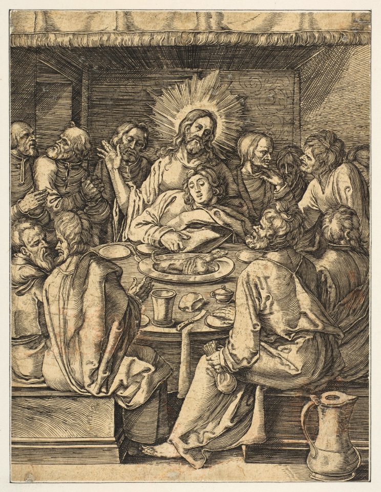 The Last Supper, from The Small Passion (copy) MET DP816013