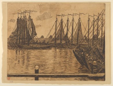 The Fishing Fleet (Flotille de pêche) MET DP838464