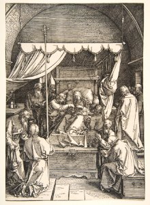 The Death of the Virgin, from the The Life of the Virgin MET DP816281