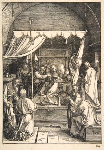 The Death of the VIrgin, from The Life of the Virgin, Latin Edition, 1511 MET DP816289
