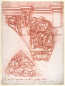 The Cumaean Sibyl (after Michelangelo) MET DP833601