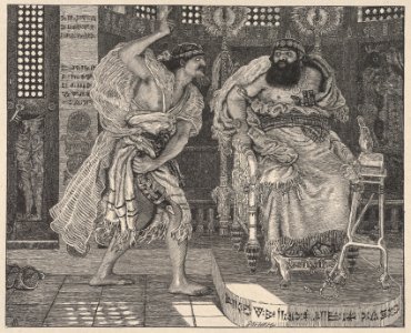 The Death of Eglon (Dalziels' Bible Gallery) MET DP835636