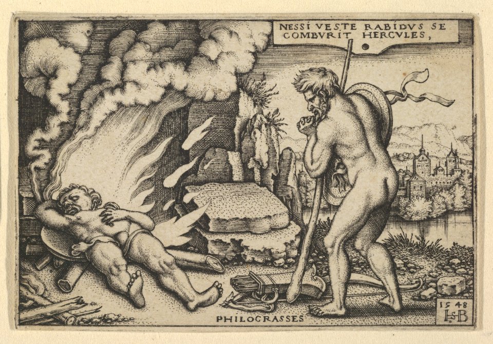 The Death of Hercules from The Labors of Hercules MET DP841151