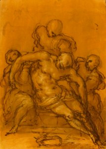 The Dead Christ Supported by Three Figures MET Naldini Pieta 1972.118.261 version 2