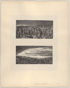 The Departure of the Israelites–Destruction of Pharoah and His Host (Dalziels' Bible Gallery) MET DP835880