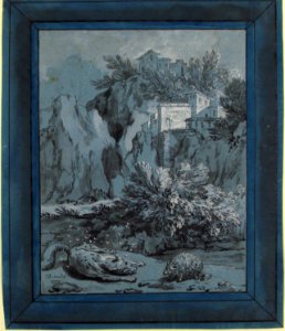 The Fox, the Flies, and the Hedgehog (La Fontaine, Fables, XII, 13) MET 1976.188