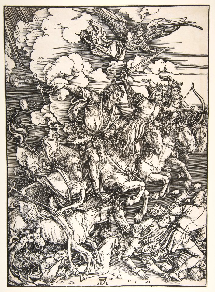 The Four Horsemen, from The Apocalypse MET DP816773